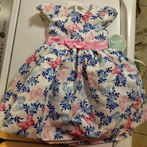 Floral Butterfly Dress